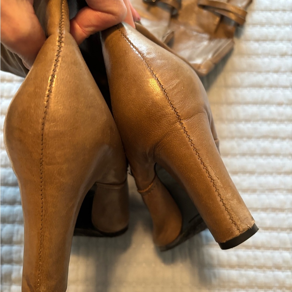 SE Boutique by Sam Edelman Designs Taupe Knee High Boots - Picture 8 of 9